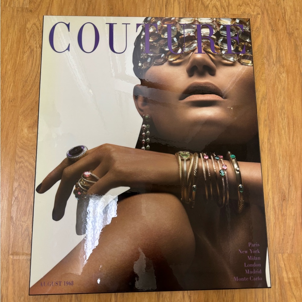 Couture Wall Decor (Purple)